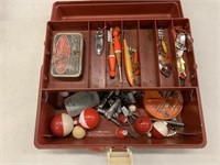 Old Pal Tackle Box with Contents