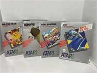 4 Atari Home Computer Cartridges