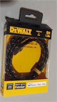 Dewalt Iphone charger 6ft