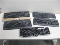Five Miscellaneous Key Boards - Untested