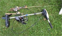 Prowler trolling motor & fishing poles