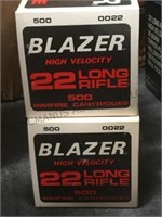 2 boxes of .22 cal ammo