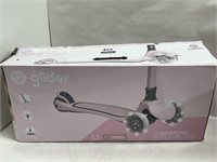 Yvolution Glider Air 3 Wheeled Scooter-Pink