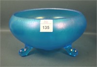 Fenton Celeste Blue # 603 Cupped Centerpiece Bowl