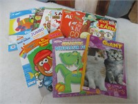 Assortment of Coloring & Activity Books