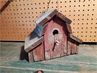 Barnwood birdhouse