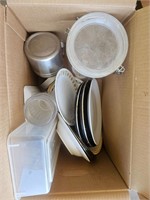 Box of Kitchen Items