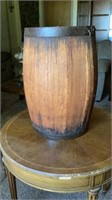 Whiskey Barrel End Table