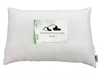 Bamboo queen memory foam pillow