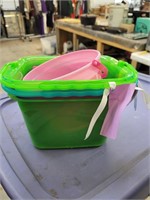 Plastic Square buckets