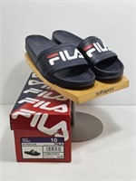 MENS FILA SANDALS SIZE 10 - LIKE NEW