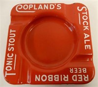 COPLAND'S TONIC STOUT PORC. ASHTRAY