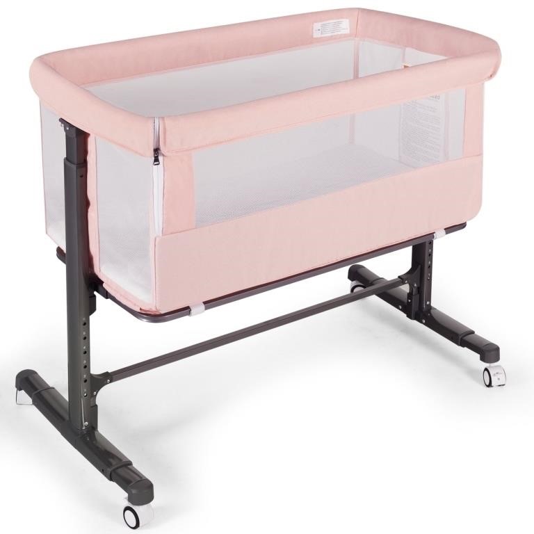 E9537  AILEEKISS Baby Bedside Sleeper Bassinet Pi