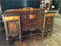Very nice antique sideboard - see details