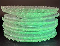 Westmorland Waffle Glowy Plates (8)