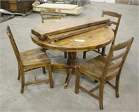 Kitchen Table, Approx 48"x30", w/(4) Chairs
