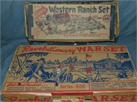 Marx Playsets, Western Ranch & Revolutionary War