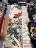 Oriental calendar.