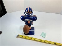 Vtg 1975 Super Jock Football Player Toy , Works