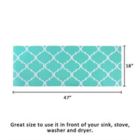 M54  Carvapet Comfort Mat 18x47 Aqua