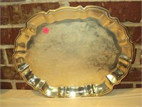 Silverplate Serving Tray 14"