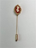 Vintage Avon Cameo Stick Pin