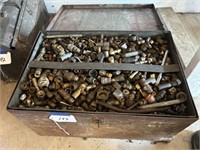 Large Tool Box of Brass Fittings