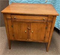 1900’s oak pull-out desk table