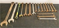 (18) Assorted Combo Wrenches