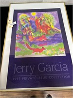 Jerry Garcia Poster 1997 Private Issue Collection