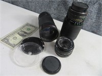 (3) Canon Camera Lenses