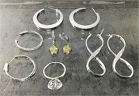 Group of 925 stamped jewelry