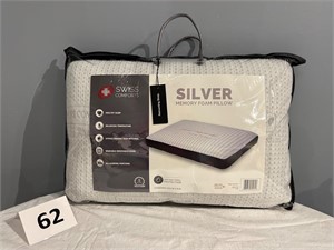 "Silver" Memory Foam Pillow