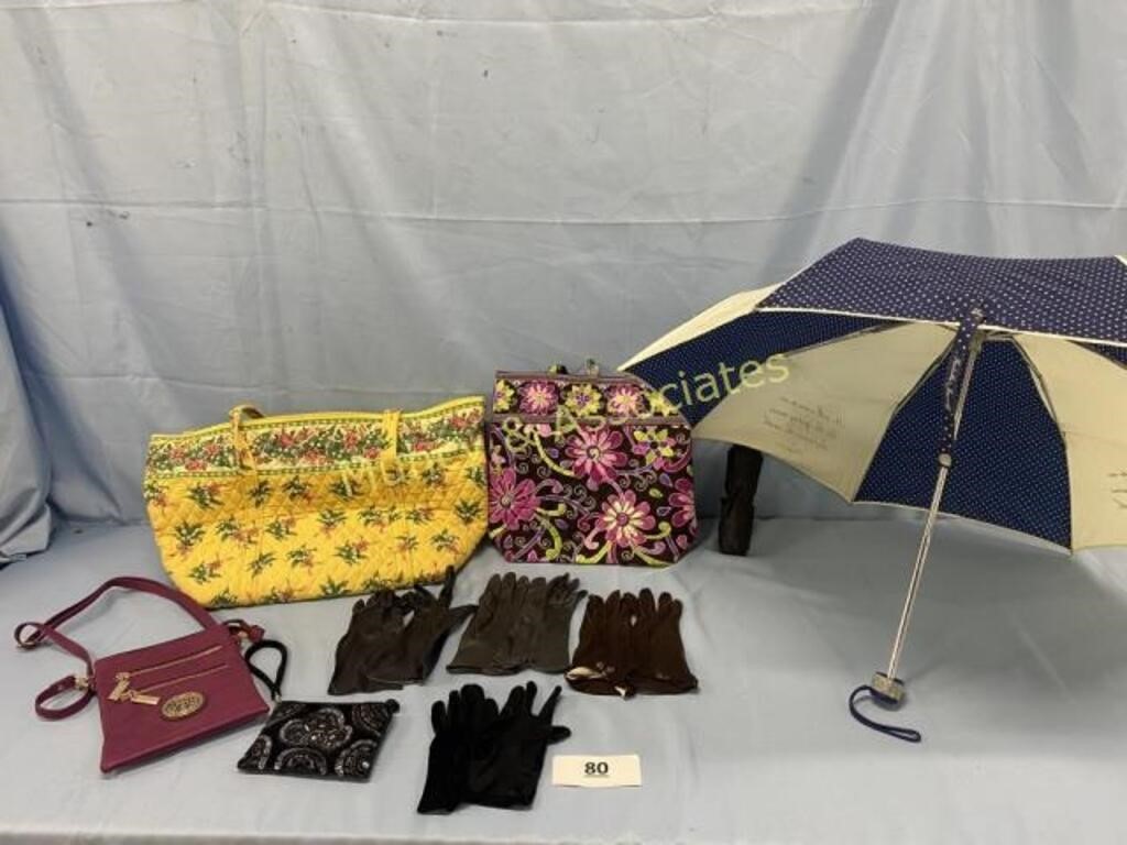 Vera Bradley, Gloves, and Umbrellas