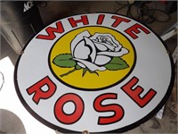 porcelain single sided sign