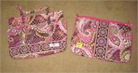 Vera Bradley Quilted Tote & PC Bag - New