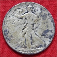 1936 Walking Liberty Silver Half Dollar