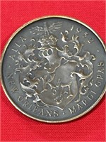 History of the dance Mandi gras coin