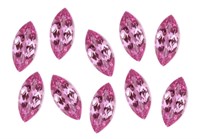 Genuine 5x2.5mm Marquise Pink Topaz (10pc)