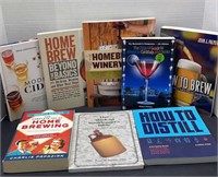 Home Brewing/Distill/Bootlegger Book Lot