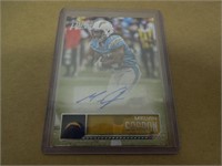 2016 PANINI NFL CARD AUTO MELVIN GORDON PRESTIGE