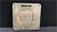Antique Vault or Safe Steel Plate Door