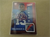 2014 PANINI NFL RC GLOVE PATCH ODELL BECKHAM JR.