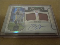 2021 PANINI NFL RC AUTO PATCH DAVIS MILLS /299