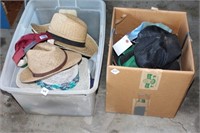 2 BOXES HATS & BALLCAPS