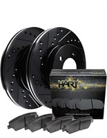 Hart Brakes Front Brakes and Rotors Kit |Front
