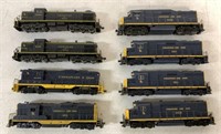 8 HO Train Engines-Atlas, Life-Like, Kato others