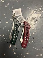 2 keychain knifes