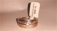 Sterling silver ring stamped .925 size 10