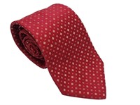 Hugo Boss Red Polka Dot Neck Tie P3644